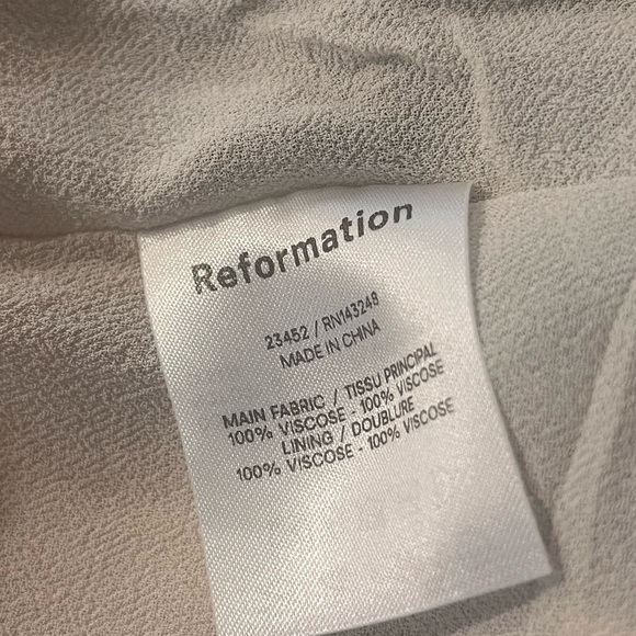 Reformation Nikita Olympia Floral Midi Dress Sleeveless Cottagecore Womens Sz 6 - Picture 4 of 7